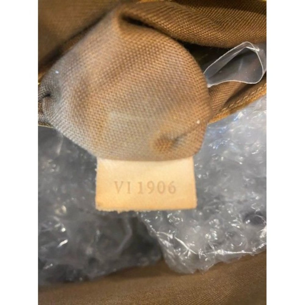 Louis Vuitton Alma W Pm W Lock Brown Monogram Canvas Tote - Picture 12 of 12
